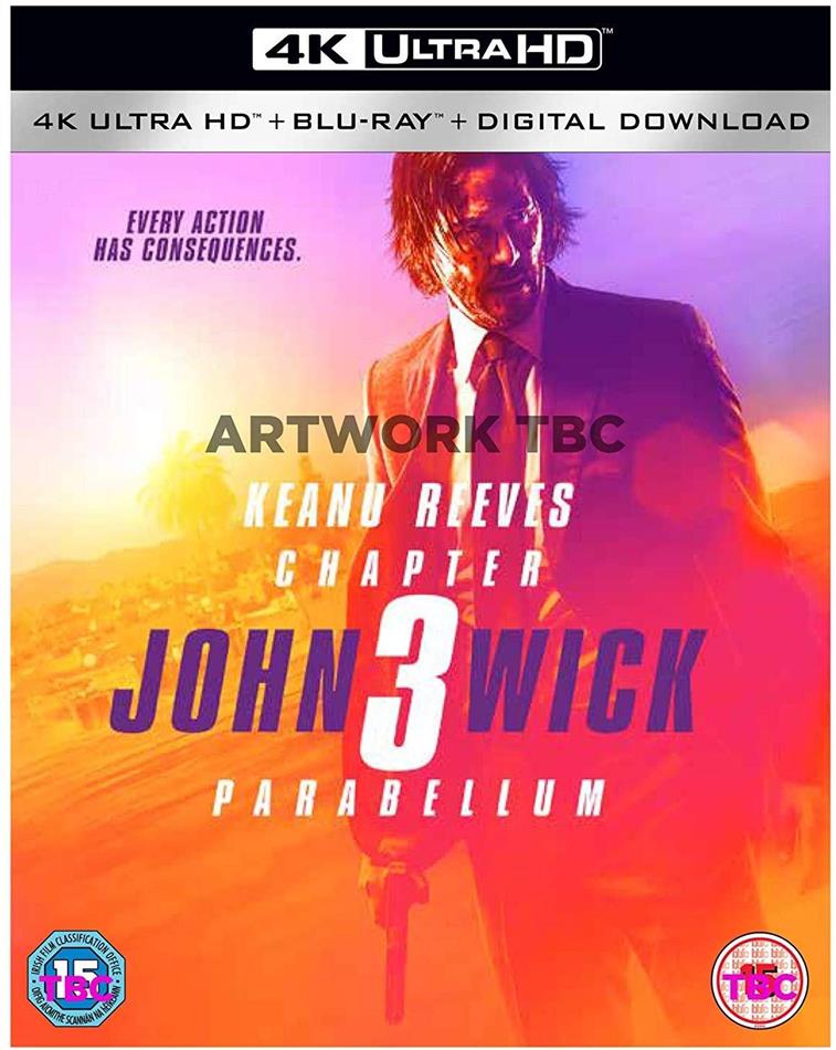 John Wick 4K Blu-ray (4K Ultra HD + Blu-ray + Digital) (Germany)