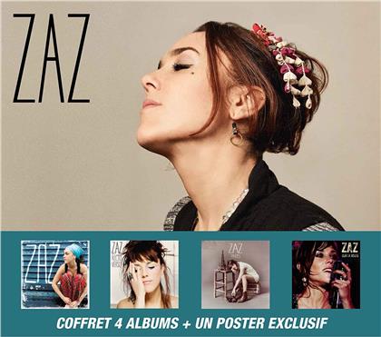 Zaz - Coffret 4 Albums (4 CDs)