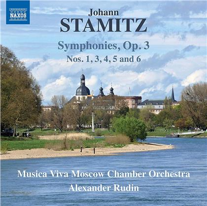Johann Stamitz (1717-1757), Alexander Rudin & Musica Viva Moscow Chamber Orchestra - Symphonies, Op.3 - 1, 3, 4, 5, 6