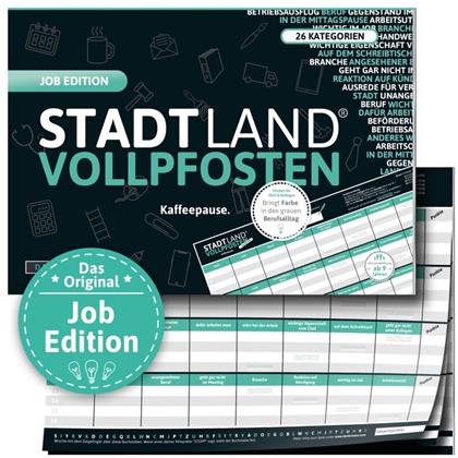 Denkriesen - Stadt Land Vollpfosten® - Job Edition - "Kaffeepause." (Spiel)