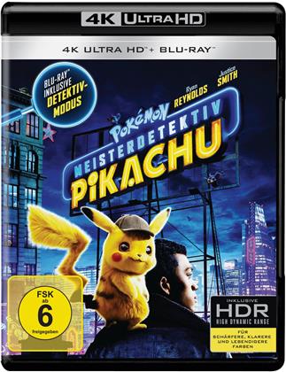 Meisterdetektiv Pikachu - Pokémon (2019) (4K Ultra HD + Blu-ray)
