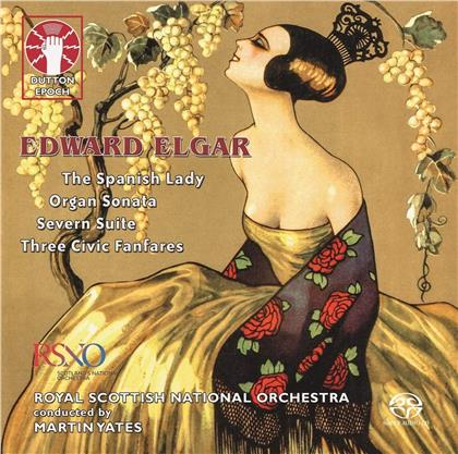 Sir Edward Elgar (1857-1934), Martin Yates, Christopher Nickol & The Royal Scottish National Orchestra - Spanish Lady (Hybrid SACD)