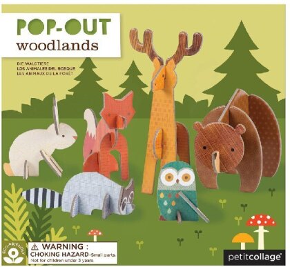 Pop Out Waldtiere