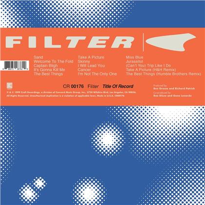 Filter - Title Of Record (2019 Reissue, 2 LPs)