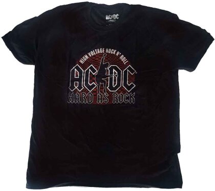 AC/DC Unisex T-Shirt - Hard As Rock