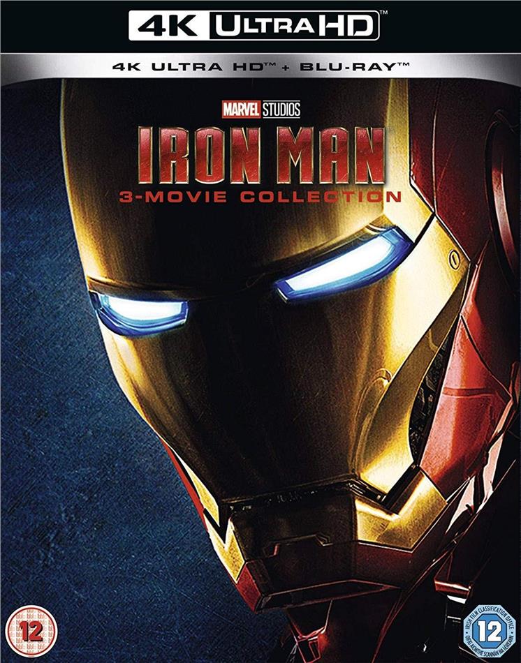 Iron Man Trilogy (3 4K Ultra HDs + 3 Blu-rays)
