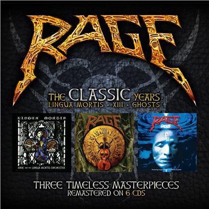 Rage - The Lingua Mortis Years (2019 Reissue, Dr.Bones, 6 CDs)