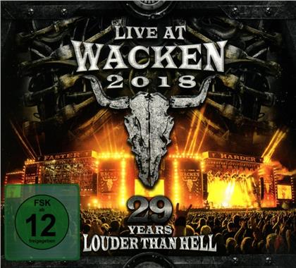 Live At Wacken 2018:29 Years Louder Than Hell (CD + DVD)