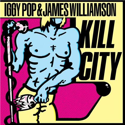 Iggy Pop & James Williamson - Kill City (2019 Reissue, Alive Records, LP)