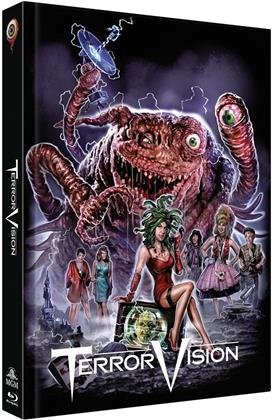 Terror Vision (1986) (Cover B, Limited Collector's Edition, Mediabook, Blu-ray + DVD)