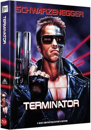 Terminator (1984) (Wattiert, Collector's Edition Limitata, Mediabook, Uncut, Blu-ray + DVD)