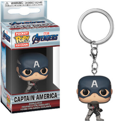 Pocket Pop Avengers Endgame Captain America Vinyl Figure Keychain