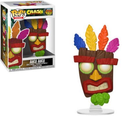 Crash Bandicoot: Aku Aku - Funko POP! 420
