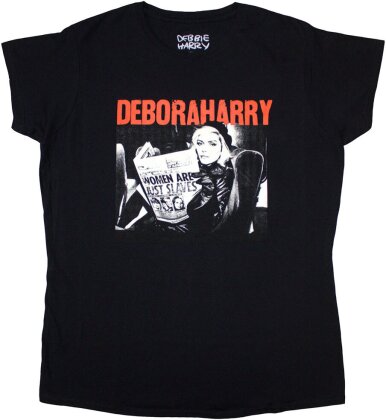 Debbie Harry Ladies T-Shirt - Women Are Just Slaves