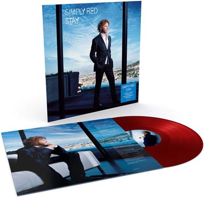 Simply Red - Stay (2019 Reissue, Demon Records, Red Vinyl, LP)