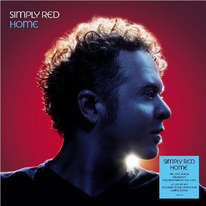 Simply Red - Home (2019 Reissue, Demon Records, Red Vinyl, LP)