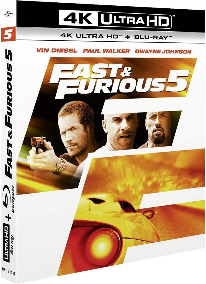 Fast & Furious 5 (2011) (4K Ultra HD + Blu-ray)