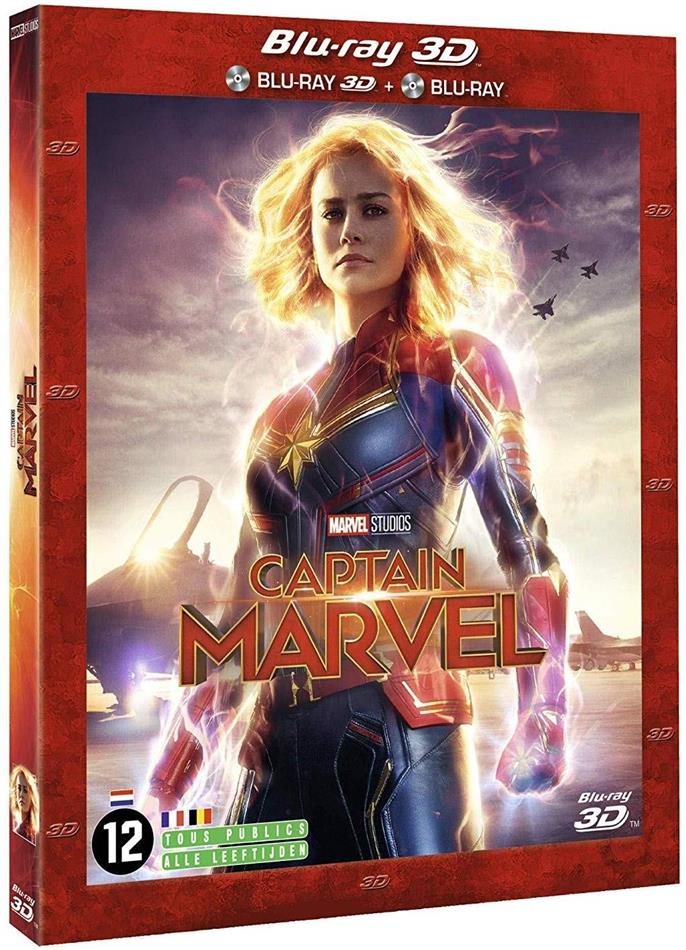 Captain Marvel (2019) (Blu-ray 3D + Blu-ray)