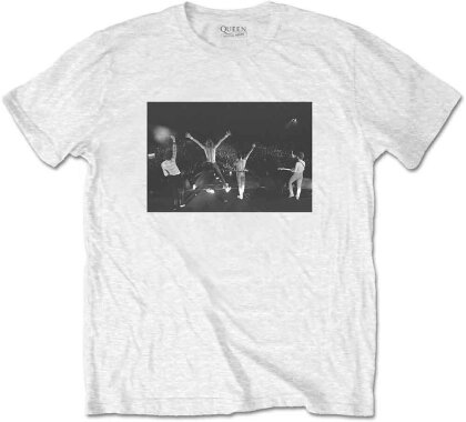 Queen - Crowd Shot (White) T-Shirt