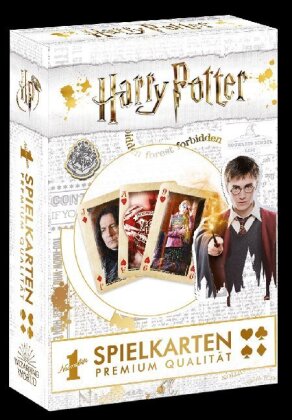 Number 1, Harry Potter - weiß neu (Spielkarten)