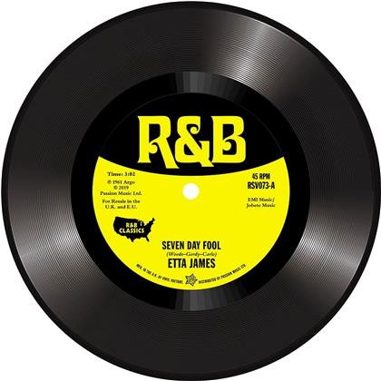 Etta James & Mary Ann Fisher - Seven Day Fool / Put On My Shoes (7" Single)