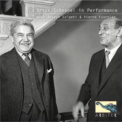 Artur Schnabel, Joseph Szigeti & Pierre Fourini - In Performance (2 CDs)