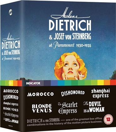 Marlene Dietrich & Josef von Sternberg at Paramount 1930-1935 - Morocco / Dishonored / Shanghai Express / Blonde Venus / The Scarlet Empress / The Devil is a Woman (Edizione Limitata, 6 Blu-ray)
