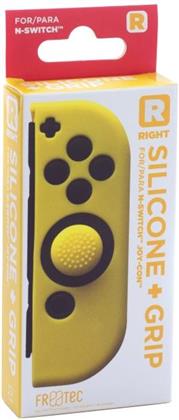 Switch Joy Con Silicone Skin + Grip - Right - Yellow