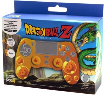 Dragon Ball Z PS4 Hardcover + Grips + LED Sticker