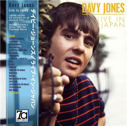 Davy Jones (The Monkees) - Live In Japan (Blue, White & Red Vinyl, 3 LP)