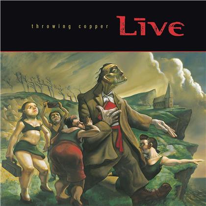 Live - Throwing Copper - + Book (25th Anniversary Edition, Deluxe Edition, 2 LPs + 2 CDs)