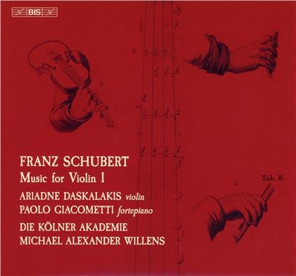 Franz Schubert (1797-1828), Michael Alexander Willens, Ariadne Daskalakis, Paolo Giacometti & Die Kölner Akademie - Music For Violin 1 (Hybrid SACD)