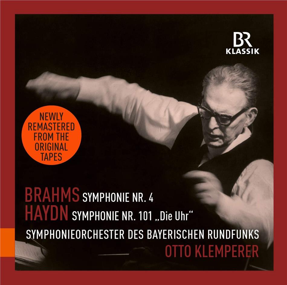 Johannes Brahms (1833-1897), Joseph Haydn (1732-1809), Otto Klemperer & Symphonieorchester des Bayerischen Rundfunks - Symphonie101 Die Uhr, Symphonie Nr. 4