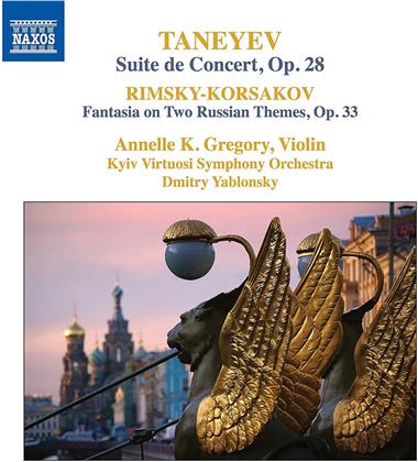 Nikolai Rimsky-Korssakoff (1844-1908), Dmitry Yablonsky, Annelle K. Gregory & Kyiv Virtuosi Symphony Orchestra - Russian Music For Solo Violin And Orchestra - Suite De Concert / Fantasia