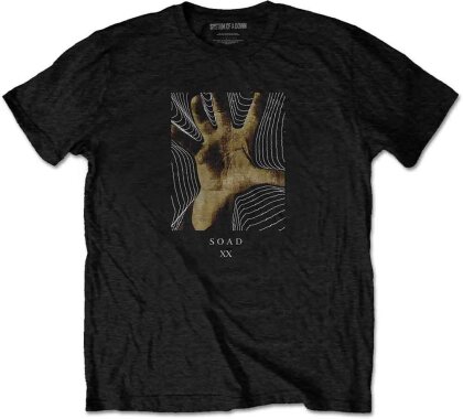 System Of A Down - 20 Years Hand (Black) T-Shirt