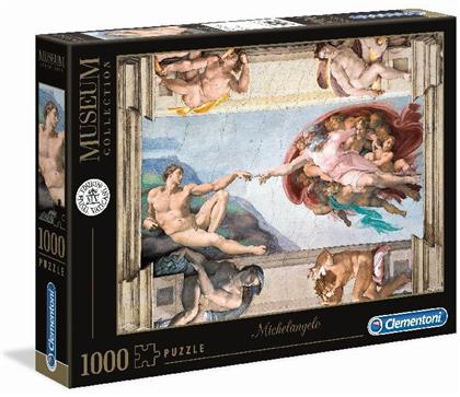 Michelangelo: Die Erschaffung Adams - 1000 Teile Puzzle
