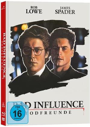 Bad Influence - Todfreunde (1990) (Cover B, Limited Edition, Mediabook, Blu-ray + DVD)