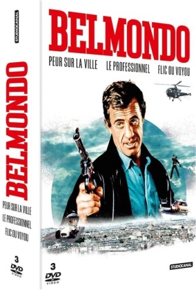 Belmondo - Peur sur la ville / Le Professionnel / Flic ou voyou (3 DVDs)