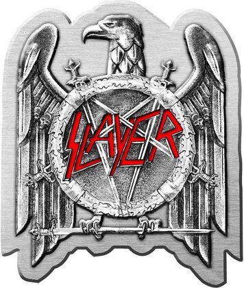 Slayer Pin Badge - Eagle (Enamel In-Fill)