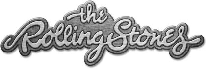The Rolling Stones Pin Badge - Logo (Die-Cast Relief)