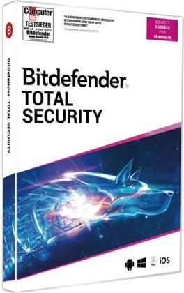 Bitdefender Total Security 2020 5 Geräte/18Monate