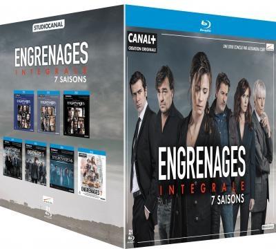 Engrenages - Saisons 1-7 (21 Blu-rays)