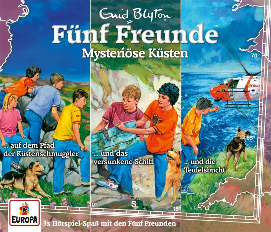 Fünf Freunde - 034/3er-Box-Mysteriöse Küsten (3 CDs)