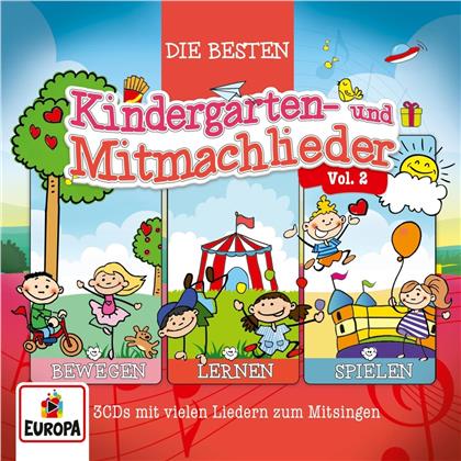 Lena, Felix & die Kita-Kids - 02/3er Box (Die besten Kindergarten- & Mitmachlied (3 CDs)