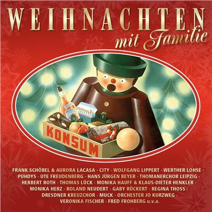 Weihnachten mit Familie - Die schönsten Weihnachtslieder und Songs zum Fest (2 CDs)