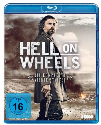 Hell On Wheels - Staffel 4 (4 Blu-rays)