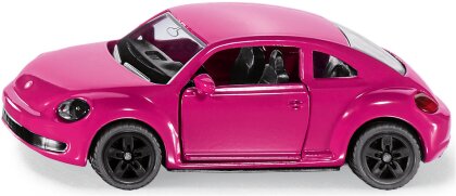 VW The Beetle pink mit Sticker - Siku Super, Metall, Kunststoff,