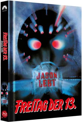 Freitag der 13. - Teil 6 - Jason lebt (1986) (Cover B, Limited Collector's Edition, Mediabook)