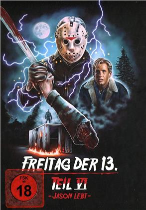 Freitag der 13. - Teil 6 - Jason lebt (1986) (Cover D, Limited Collector's Edition, Mediabook)