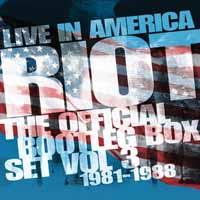 Riot - Live In America - The Official Bootleg Boxset Vol. 3 1981-1988 (Boxset, 6 CDs)